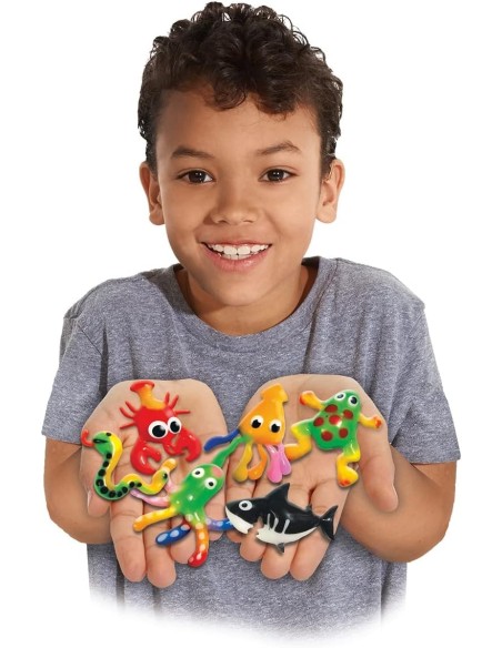 Simba Aqua Gelz Creative Set – 7 Tubetti 30ml e 4 Stampi 3D SIM106322562 Simba Toys | Futurartshop.com