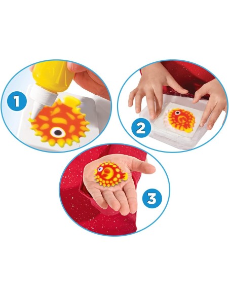 Simba Aqua Gelz Creative Set – 7 Tubetti 30ml e 4 Stampi 3D SIM106322562 Simba Toys | Futurartshop.com