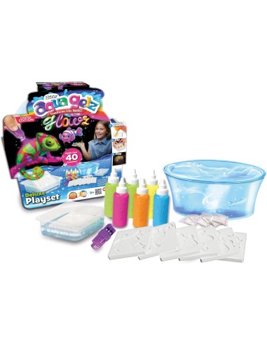 Simba Aqua Gelz Deluxe Set Glow in the Dark – Figure 3D Fluo SIM106322590 Simba Toys | Futurartshop.com