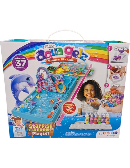 Simba Aqua Gelz Lagoon Playset – Crea Figure 3D con il Gel Magico