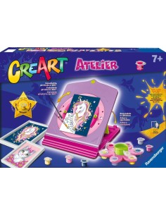 Ravensburger CreArt Atelier Unicorno – Set Creativo Pittura