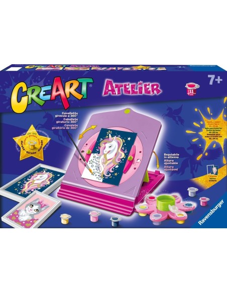 Ravensburger CreArt Atelier Unicorno – Set Creativo Pittura