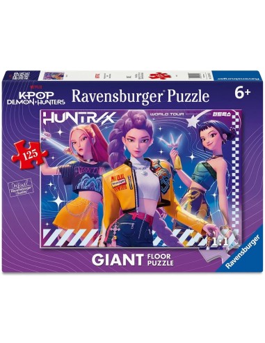 Ravensburger K-Pop Demon Hunters – Giant Puzzle 125 Pieces RAV12004755 Ravensburger | Futurartshop.com