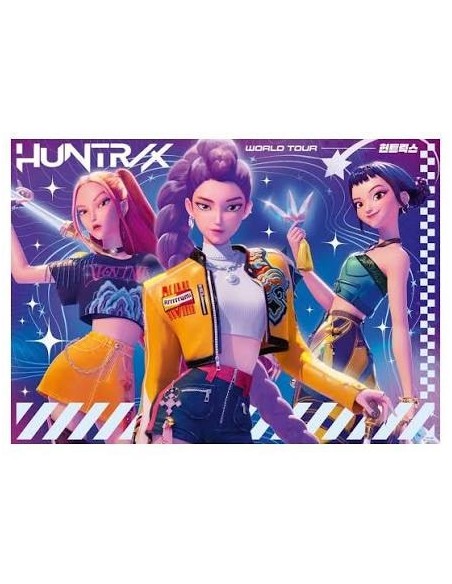 Ravensburger K-Pop Demon Hunters – Giant Puzzle 125 Pieces RAV12004755 Ravensburger | Futurartshop.com