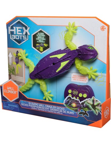 Robot Radiocomandato HEX BOTS Gecko – Fluorescente e Ricaricabile SPI6075451 Spin master | Futurartshop.com
