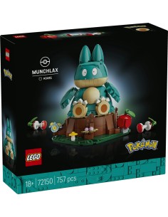 LEGO Pokémon 72150 – Munchlax Buildable Display Model 18+ LEG6590468 Lego | Futurartshop.com