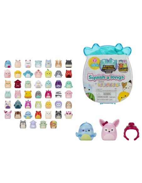 Squishmallows Squish-a-Longs – Surprise Pack, 2 Figures & Accessories
