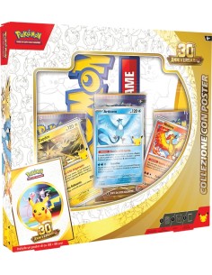 Pokemon ITA 30th Anniversario Collezione con Poster GAMPK10467 The Pokémon Company | Futurartshop.com