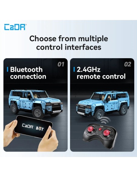 CaDA Toyota Land Cruiser Prado J250 1:14 Remote Control - 586 pcs