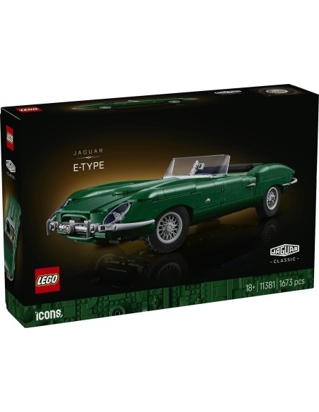 Set Costruzioni LEGO Icons 11381 – Jaguar E-Type Classica