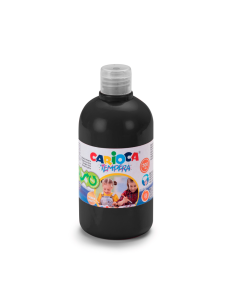 Carioca Ready Tempera Nero 500 ml - Super Washable