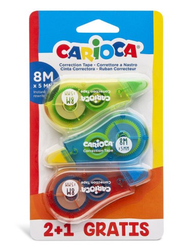 Carioca 3 Correction Pens Blister