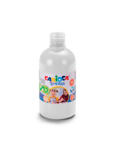 Carioca Ready Tempera Bianco 500 ml - Super Washable