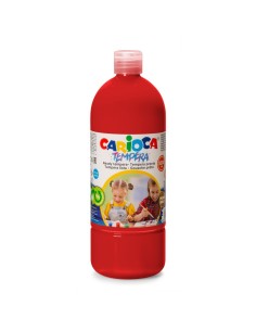 Carioca Ready Tempera Rosso Vermiglio 1 Litre - Super...