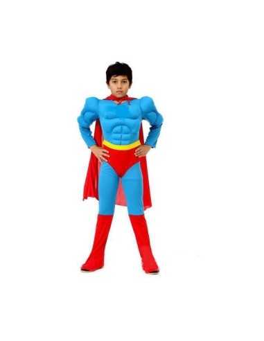 costume carnevale super hero con muscoli 8-10 anni MAG374529 Grandi giochi | Futurartshop.com