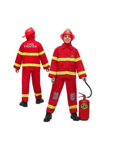 Sam the fireman's Carnival costume 6-7 years FUT1539 6/7 Pegasus | Futurartshop.com
