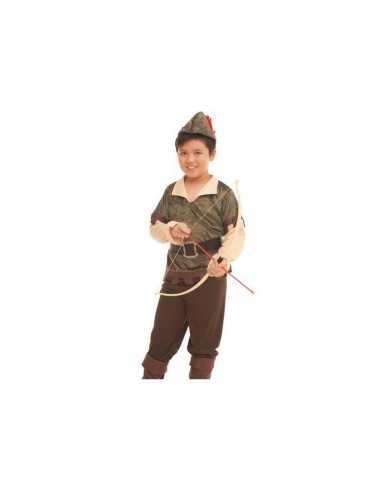 Costume Robin Hood Bambino 5-7 Anni Arciere Carnevale MAG374376 Grandi giochi | Futurartshop.com