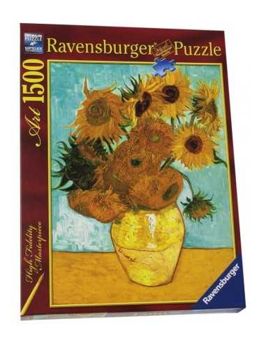 puzzle Van Gogh vaso con i girasoli 121798 Ravensburger | Futurartshop.com