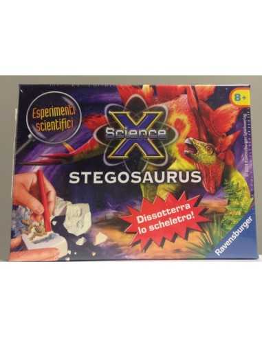 dinosauri stegosaurus Science X  RAV180417/STE Ravensburger | Futurartshop.com