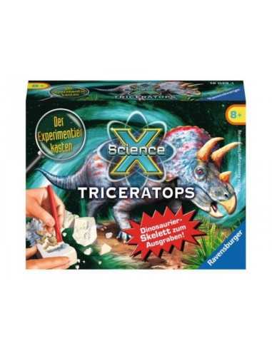 dinosauri triceratops Science X RAV180417/TRI Ravensburger | Futurartshop.com