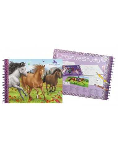 coloring horses album dreams 163261 Crems | Futurartshop.com