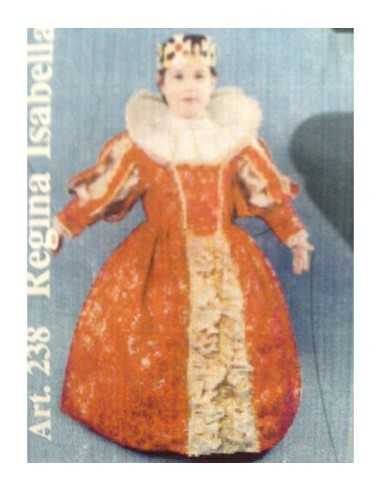 5-6 year Ann Queen costume 131274  | Futurartshop.com