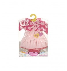 vestito nenuco rosa con gilet per 35 centimetri 700011326/T17508 Famosa-Futurartshop.com