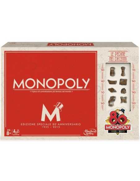 Monopoli 80 anniversary HASB06221030  | Futurartshop.com