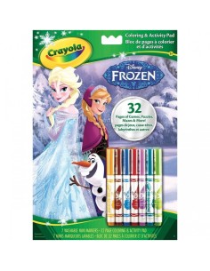 activity albums frozen B&S04-5900 Crayola | Futurartshop.com