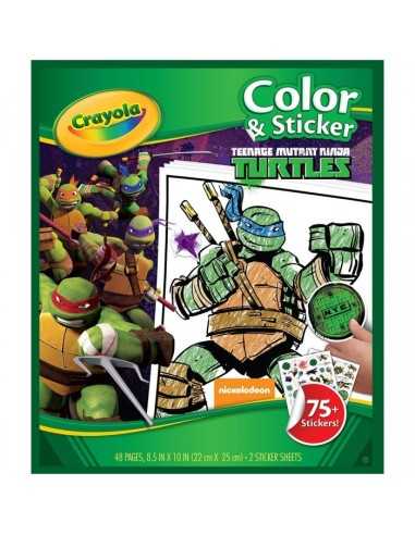Teenage Mutant ninja turtles Album adhesives and paints B&S04-5824 Crayola | Futurartshop.com