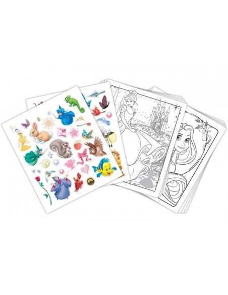 coloring book with stickers album princess disney B&S04-0202 Crayola | Futurartshop.com
