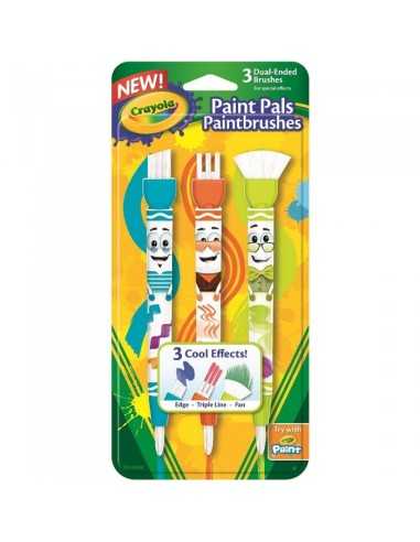 3 pennelli pitturelli doppia funzionalità B&S05-1061 Crayola | Futurartshop.com