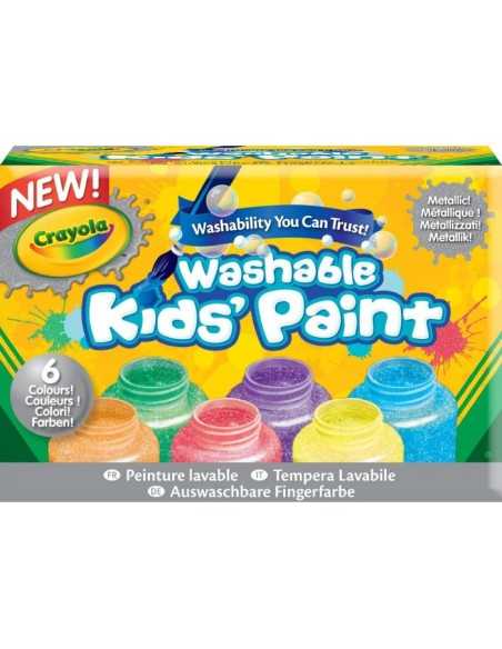 tempere metallizzate 6 colori B&S54-5000 Crayola | Futurartshop.com