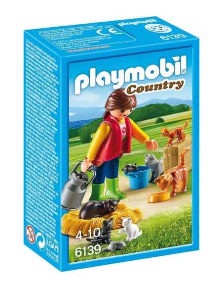 Family of colorful kittens PLA6139 Playmobil | Futurartshop.com