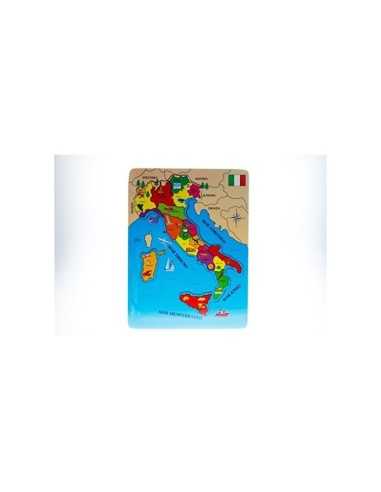 puzzle in legno dell' italia 2116368037263 Grandi giochi | Futurartshop.com