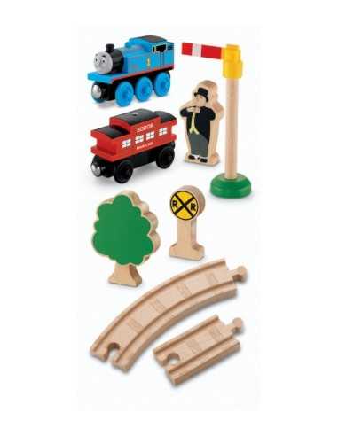 The Thomas wooden railway station 2053594888538 Mattel | Futurartshop.com