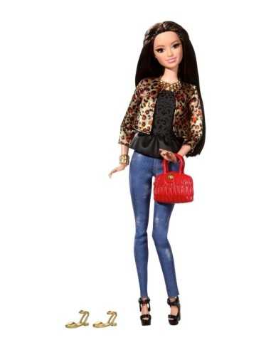 Barbie Style con giacca leopardata e pantaloni Jeans MATBLR55/CFM77 Mattel | Futurartshop.com