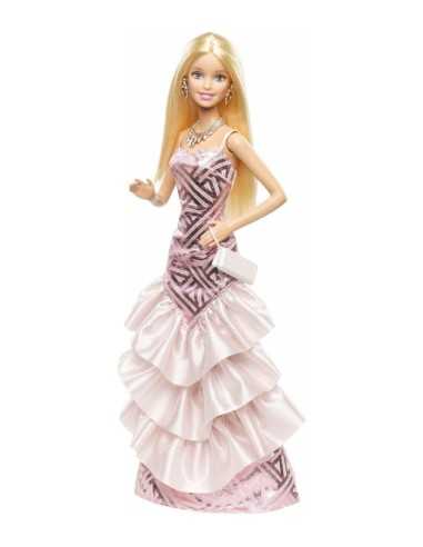 barbie gala abito lungo in rosa MATBFW16/CHH06 Mattel | Futurartshop.com