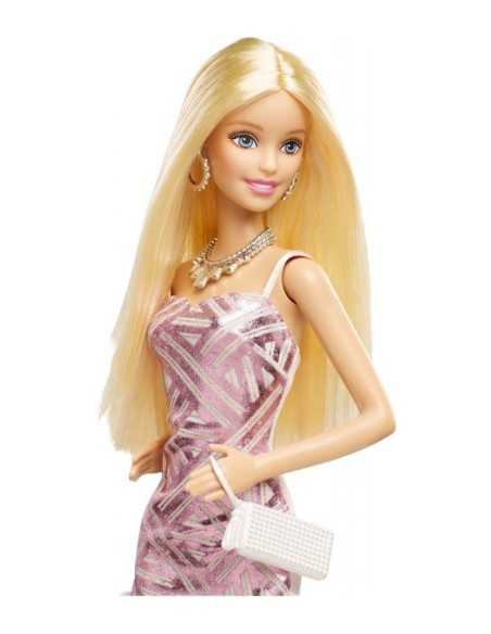 gala Barbie pink long dress MATBFW16/CHH06 Mattel | Futurartshop.com