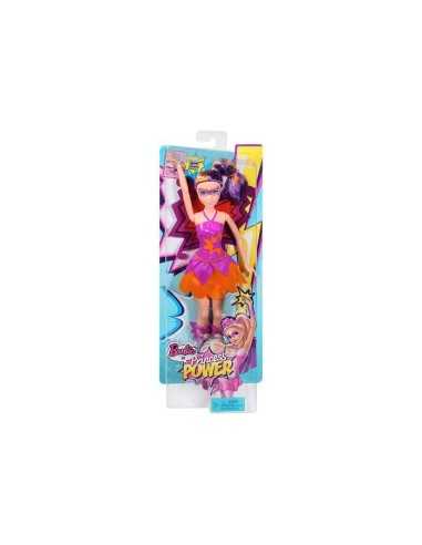 Barbie super principessa con abito e capelli lilla e arancione MATCDY65/CDY66 Mattel | Futurartshop.com