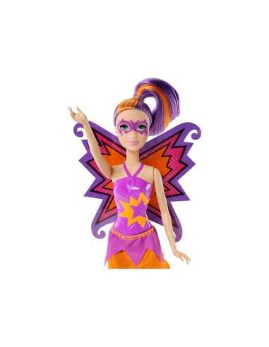 Barbie super principessa con abito e capelli lilla e arancione MATCDY65/CDY66 Mattel | Futurartshop.com