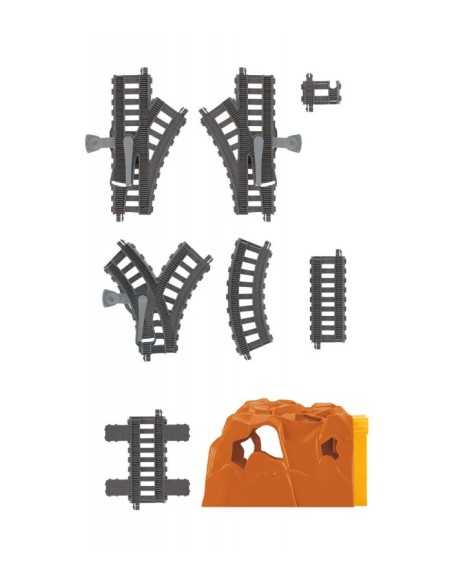 Thomas train tracks with Tunnel MATBMK81/BMK83 Mattel | Futurartshop.com