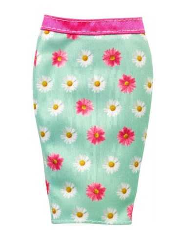 Fashion look green skirt with flowers MATCFX73/CFX88 Mattel | Futurartshop.com