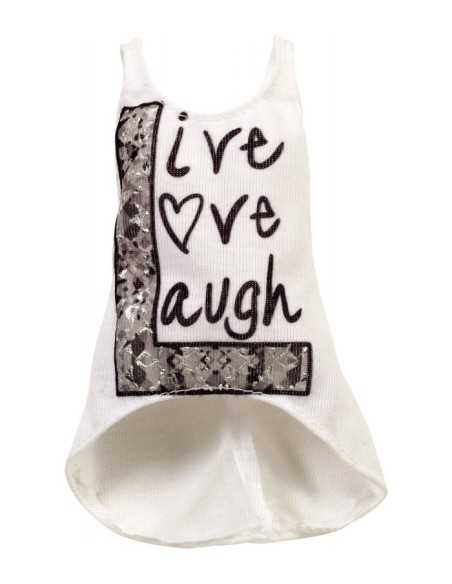 Look Fashion Top bianco MATCFX73/CFX78 Mattel | Futurartshop.com