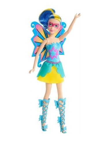 barbie super principessa con abito e capelli blu e gialli MATCDY65/CDY67 Mattel | Futurartshop.com