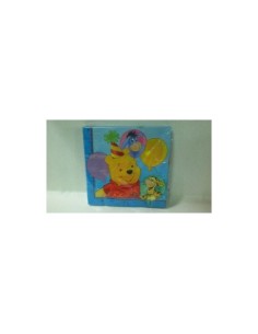 confezione 20 tovaglioli winnie the pooh 44334 New Bama Party | Futurartshop.com