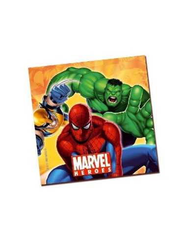20 tovagliolini marvel heroes 123710 Como Giochi  | Futurartshop.com