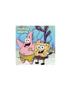 spongebob 33x33 cm napkins 175228 New Bama Party | Futurartshop.com