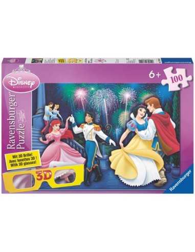 Puzzle 3D Disney Princess 100 pezzi 400555613629 Ravensburger | Futurartshop.com
