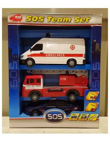Dickie set 3 mezzi SOS 2098119515087 Simba Toys | Futurartshop.com
